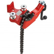 Screw Bench Chain Vise For 1/2'' to 6'' Pipe Bench Vise With Crank Handle