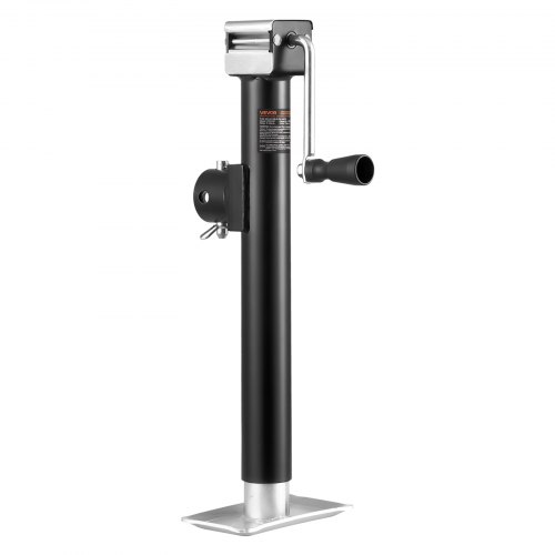 Vevor Trailer Jack, 5000 Lbs Dynamic Load Capacity, Weld-On Pipe-Mount Swivel T…