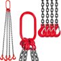 4 Legs Chain Sling 2m X 8mm 4t Lifting Chain Wearproof Installation On