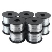 Vevor 0.8mm Tie Wire 10 Coils Durable Smooth Surface Anti-oxidation Heavy Duty