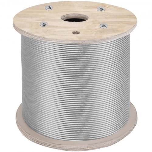 3/16 Stainless Steel Cable Wire Rope 1x19 Type 316 (1000 Feet)