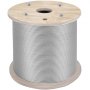 T304 Stainless Steel Cable Wire Rope,1/4",7x19,200ft Fishery Aircraft Strand