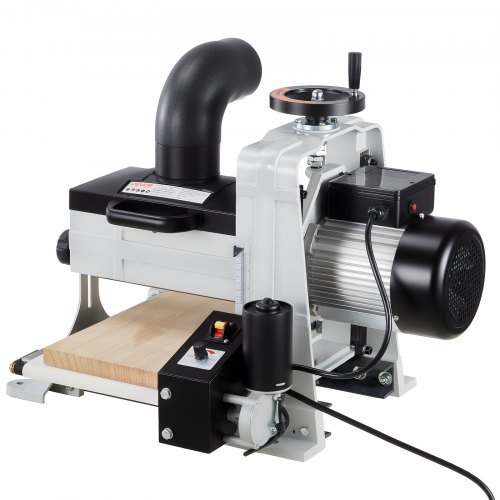 VEVOR 10" Benchtop Drum Sander, 1HP 1725RPM Dual Motor Drum Sander for Woodworking - Variable Speed Conveyor Belt & 4" Dust Collection Port for Cabinet Making & Furniture Finishing GTSGJWZJS10I1TH3X002V1