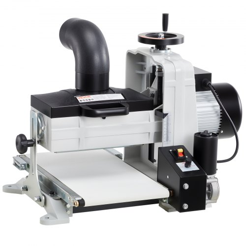 VEVOR 10" Benchtop Drum Sander, 1HP 1725RPM Dual Motor Drum Sander for Woodworking - Variable Speed Conveyor Belt & 4" Dust Collection Port for Cabinet Making & Furniture Finishing GTSGJWZJS10I1TH3X002V1