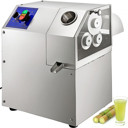 Automatic Electric Sugar Cane Juicer Sugarcane Juice Press Machine 220V 
