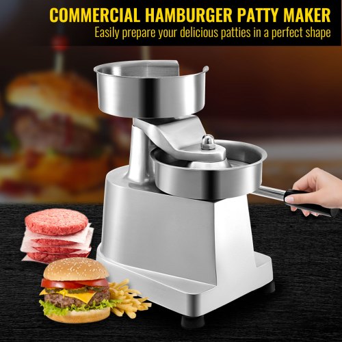 Commercial Manual Hamburger Patty Burger Press Maker Machine Diameter 130mm UK
