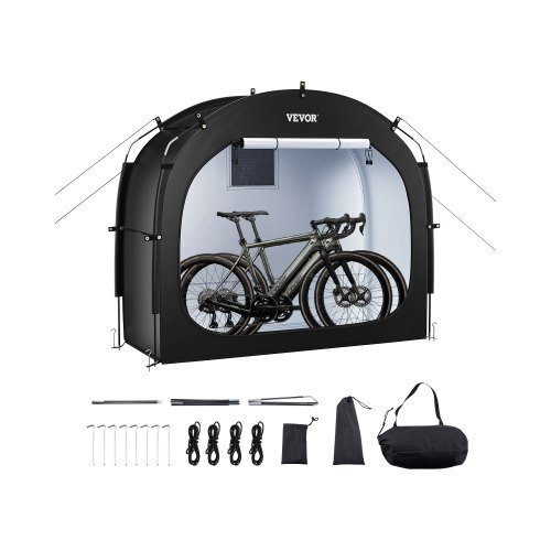 

Outdoor Bike Storage Tent Spacious Waterproof Bike Tent for 1 to 2 Bikes