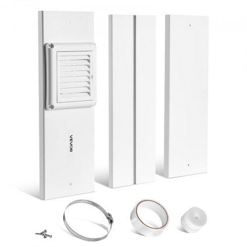 

VEVOR Dryer Vent Window Kit Fits 101.6 mm Hose Adjustable for Sliding Windows