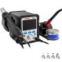 Yihua-995d Smd Soldering Iron Hot Air Desoldering 2-in-1 Rework Station 720w
