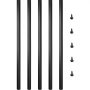 Vevor Deck Balusters Metal Deck Spindles 101 Pack 32 Inch Aluminum Alloy Railing