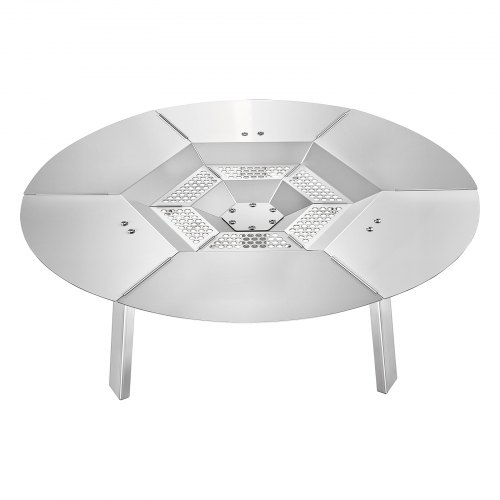 

Fire Pit Heat Deflector for Solo Stove Yukon 25 in Bonfire Stainless Steel