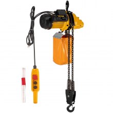 VEVOR Lift Electric Hoist Electric Winch 2200lbs Remote Control 10ft Lift Height