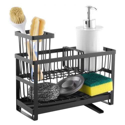 Kitchen Sink Caddy Organizer Sponge Holder for Kitchen Essentials Storage HMJTMSBXGDH0QOF3O001V0