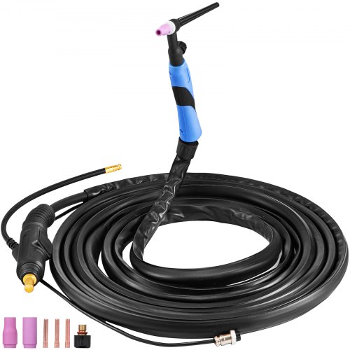 Wp17fv Tig Welding Torch 25ft Air-cooled Welder Torch Flexi Switched 7.6m