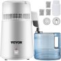4l Water Distiller Purifier Stainless Steel Pure Water Filter Medical Home Labs