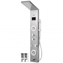 Thermostaic Shower Panel Column Tower LED Waterfall Massage System Body Jet