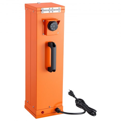VEVOR Welding Rod Oven, 22LBS Capacity Electrodes Drying Oven 200W 120V, 86℉ to 302℉ Adjustable Welding Rods Dryer for 18-inch Stick Electrodes - with Secure Latch & Portable Handle