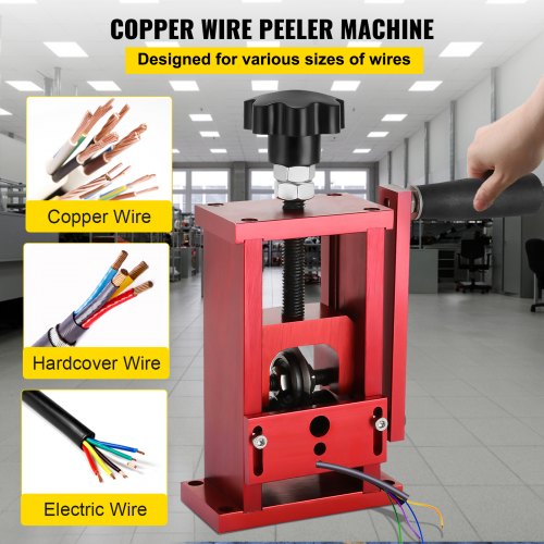 1-20mm Copper Wire Stripping Machine Manual Stripper Recycle Cable Tool VAT 
