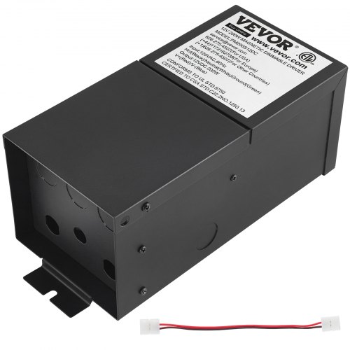 VEVOR Dimmable LED Driver Magnetic Lighting Transformer 200W 12V 16.5A ETL List