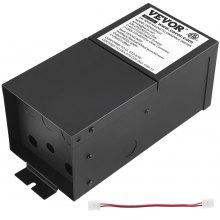 VEVOR Dimmable LED Driver Magnetic Lighting Transformer 300W 24V 12.5A ETL List
