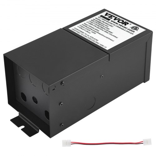 VEVOR Dimmable LED Driver Magnetic Lighting Transformer 150W 12V 12.5A ETL List
