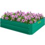 VEVOR Galvanized Raised Garden Bed Planter Green Box for Plant Flower Vegetable