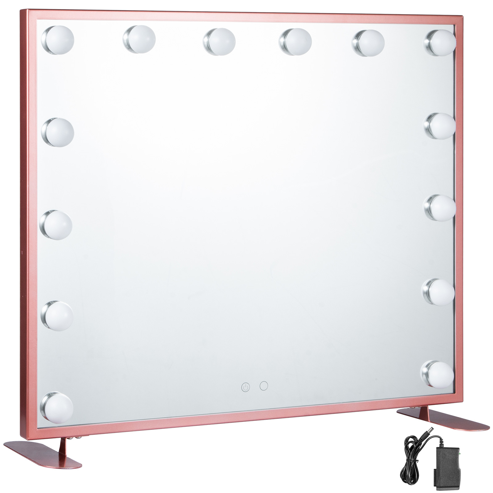 Luxury Hollywood Makeup Mirror Lighted Vanity Mirror Beauty Smart Touch Tabletop от Vevor Many GEOs