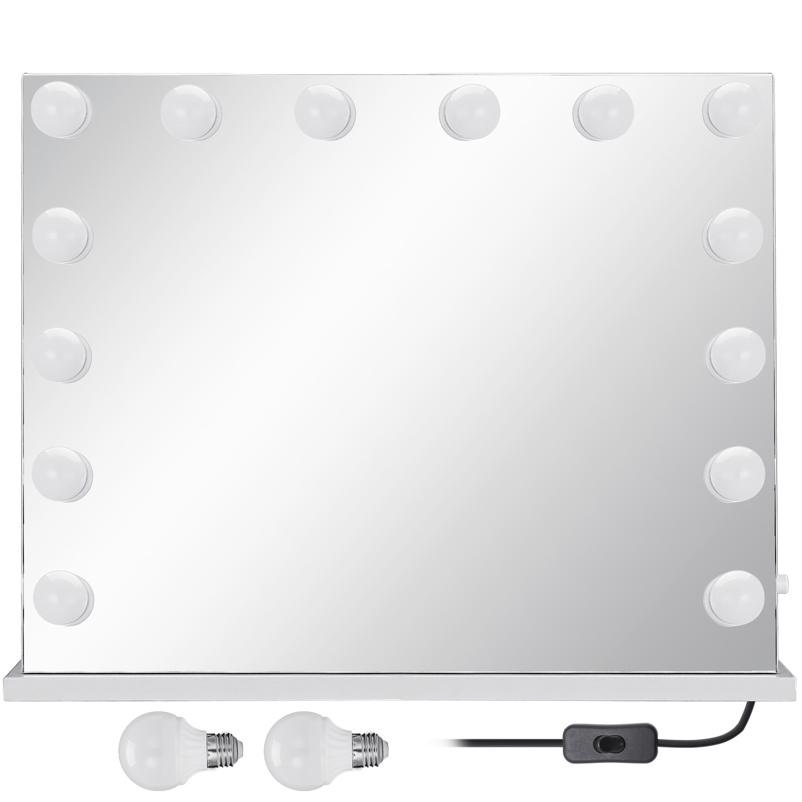 Hollywood Makeup Vanity Mirror With Light 33 Inch Frameless Stage Beauty Mirror от Vevor Many GEOs