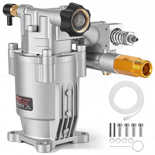 Vevor Pressure Washer Pump, 3/4" Shaft Horizontal, 3400 Psi, 2.5 Gpm, Replaceme…