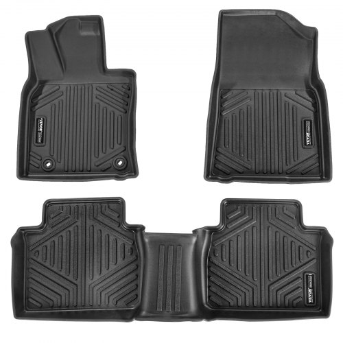 

VEVOR Automotive Floor Mats Fits for Toyota Camry 2018-2024 3 pcs TPE Liners