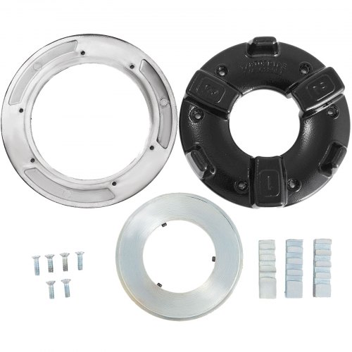 VEVOR Rear Centering Assembly Fits 300 300C 535 3 Step Pins 6 Screws  1 Scroll For Pipe Threader Complete for Pipe Threader