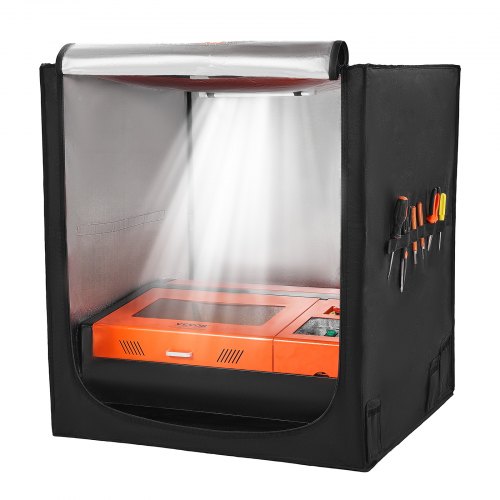 

VEVOR Laser Engraver Enclosure 31.5 x 31.5 x 35.4" Fireproof Protective Cover