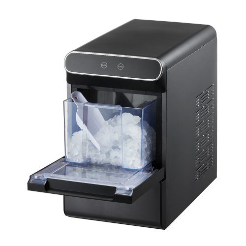 

Countertop Nugget Ice Maker 37Lbs/24H Self-Cleaning with Scoop Basket Home Bar