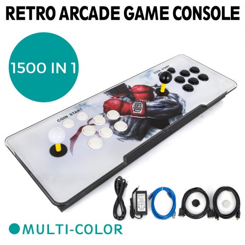 New 1500 Games HD Arcade Video Game Console Home Double Players 110V
