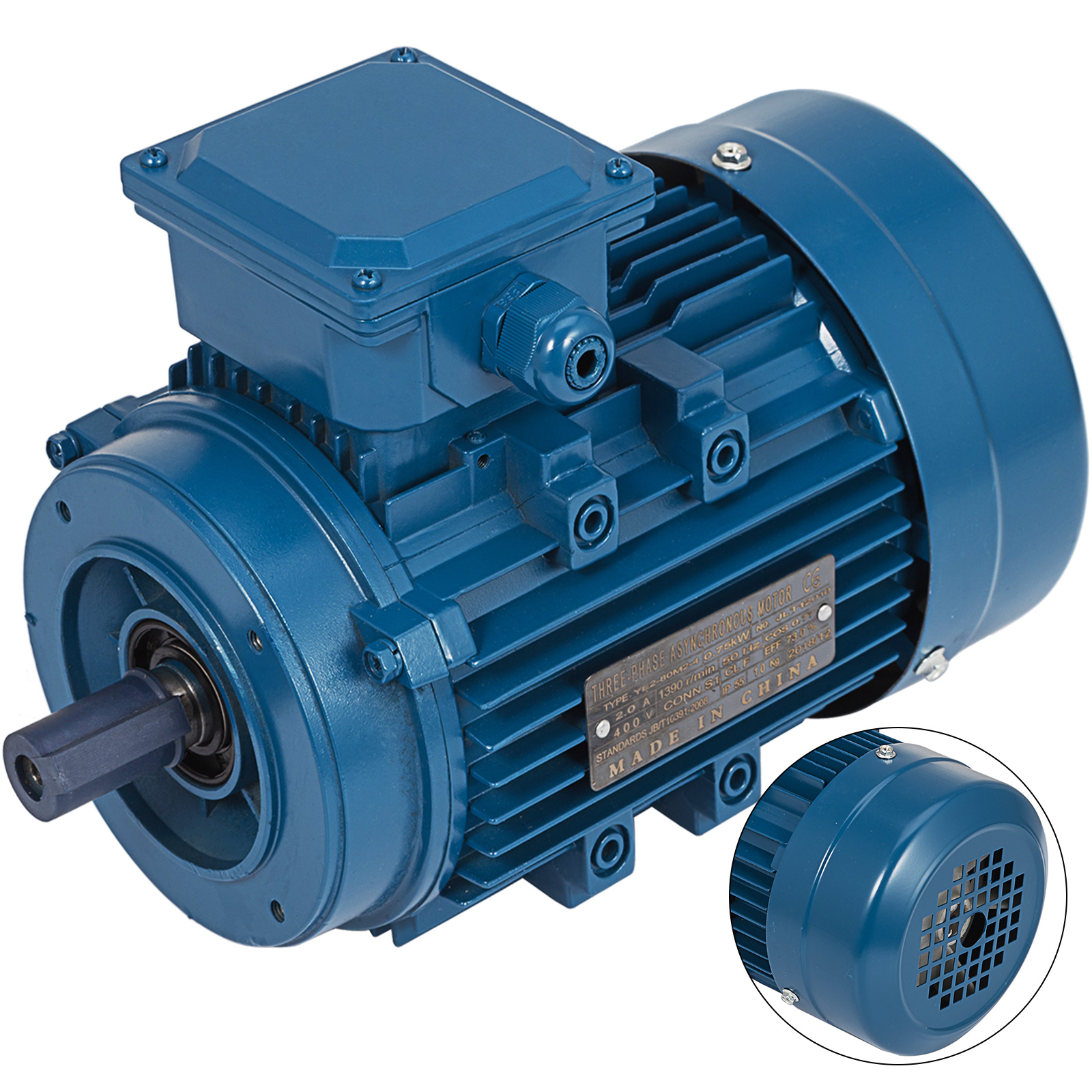 Premium Electric Motor 3 Phase 1500RPM 2 Pole B14 Mounting 0.75KW FACTORY DIRECT от Vevor Many GEOs