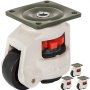Leveling Casters Gd-80f 4pcs Low Noise 1000kg/2200lbs Footmaster Caster
