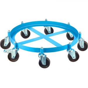 Load Capacity 55 Gallon Drum Dolly 24-1/8" Diam x 5-3/4"... Glide Maxx 2,000 Lb 
