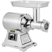 VEVOR Electric Meat Grinder,551 Lbs/Hour 1100W Meat Grinder Machine 225r/min Electric Meat Mincer with 2 Grinding Plates
