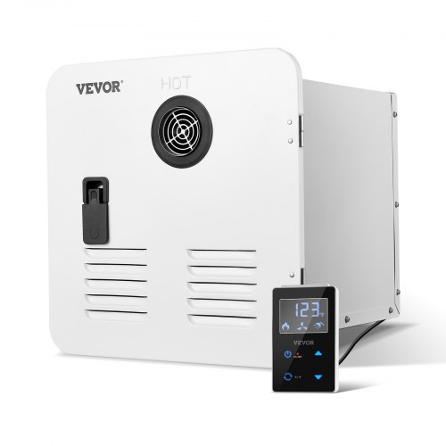 

VEVOR RV Tankless Water Heater, Instant Shower with 15 x 15 inches White Door and Remote Controller, 42000BTU Optimized Comfort Performance Propane Hot Water Heater, for RVers' Family Use, White