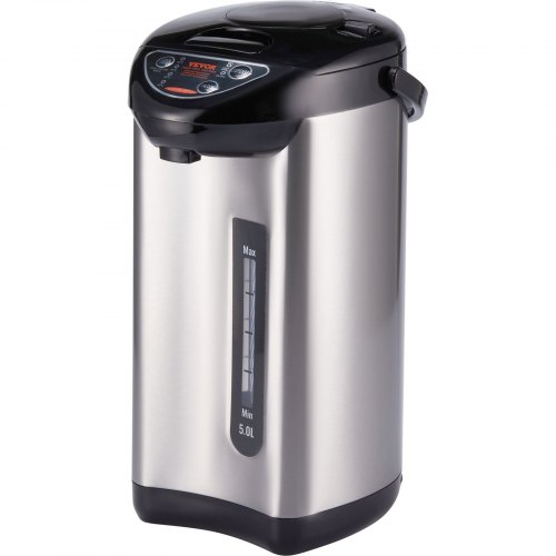 

VEVOR Hot Water Dispenser, Adjustable 4 Temperatures Water Boiler and Warmer, 304 Stainless Steel Countertop Water Heater, 3-Way Dispense for Tea, Coffee and Baby Formula, 5L/169 oz