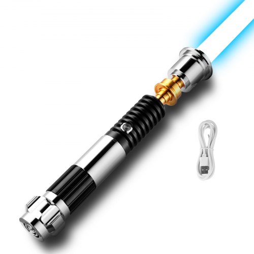 

VEVOR Light Sword 12 RGB Colors 16 Sounds Mode Rechargeable Light up Sword