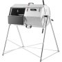 VEVOR Compost Tumbler 125L Dual-chamber Composter Rotating Outdoor Compost Bin