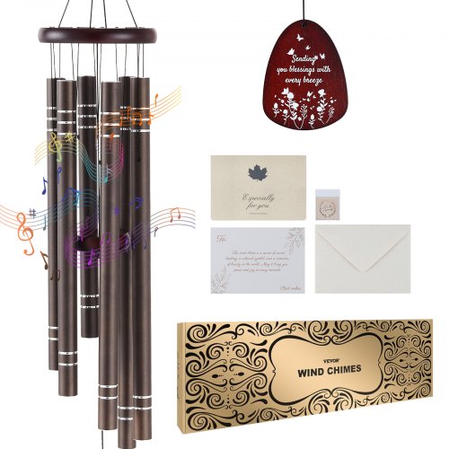 

VEVOR Wind Chimes for Outside 42-Inch Aluminum Memorial Deep Tone Wind Chimes