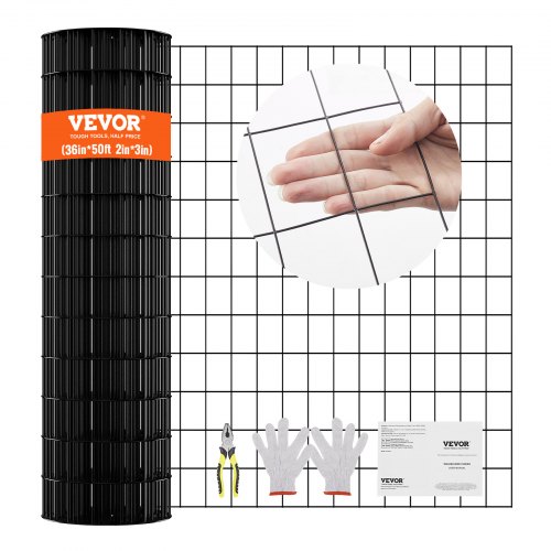 Vevor Hardware Cloth, 36'' X 50' Galvanized Wire Mesh Roll, 16 Gauge Chicken Wi…
