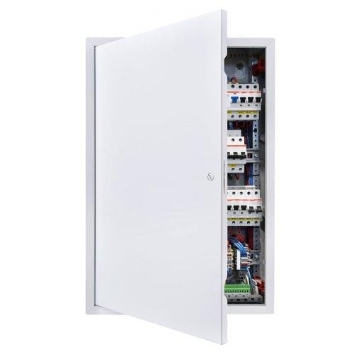 VEVOR Access Panel for Drywall, 25.3 x 17.2 in Galvanized Steel Access Door, Easy Install Hinged Service Panel with Screwdriver Latch, for Ceiling Plu