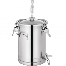15l Stainless Steel Wine Fermenter In-vessel Brew Bucket Brew Bucket