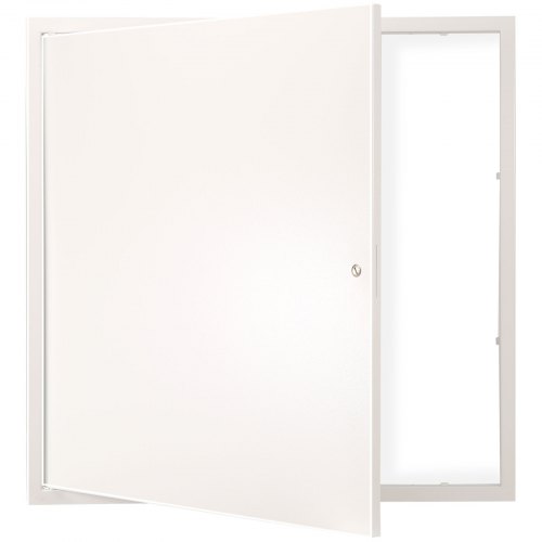 

VEVOR Access Panel for Drywall & Ceiling, 613 x 613 mm Plumbing Access Panels, Reinforced Access Door, Heavy-Duty Steel Wall Hole Cover, Easy Install Removable Hinged Panel for Wiring & Cables, Silver
