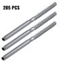 205 Pack Cable Railing Swage T316 Stainless Steel Railing 3/16'' Lag Screw End