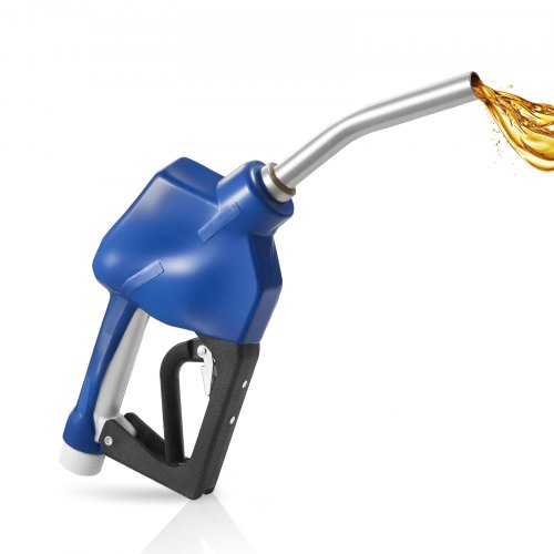 

VEVOR 3/4-Inch Barb Diesel Exhaust Fluid Nozzle, Max Flow Rate 11.6 GPM, Auto Shut Off Dispenser Nozzle with 3-Speed Trigger Lock & 3/4-Inch (OD=19 mm) Spout, Used for Urea, Industrial Fluids, Blue