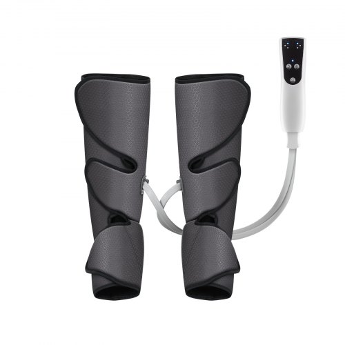 VEVOR Leg Massager with Air Compression, Foot and Calf Massager with 3 Modes & 3 Intensities, LCD Controller, Compression Massage Boot for Circulation, Swelling and Pain Relief- Great Gift for Mom/Dad